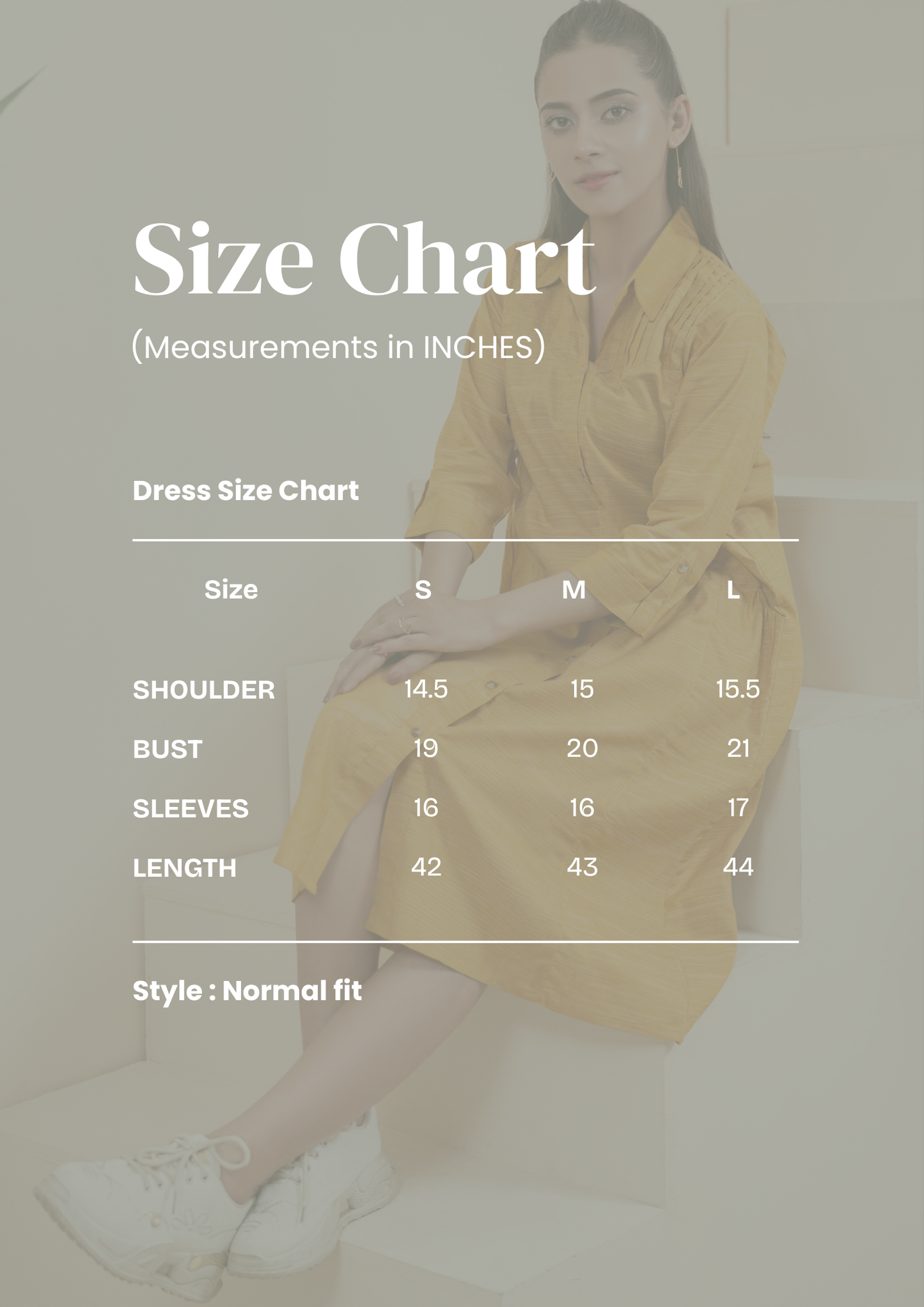 The Saffron Pleated Shirt Dress