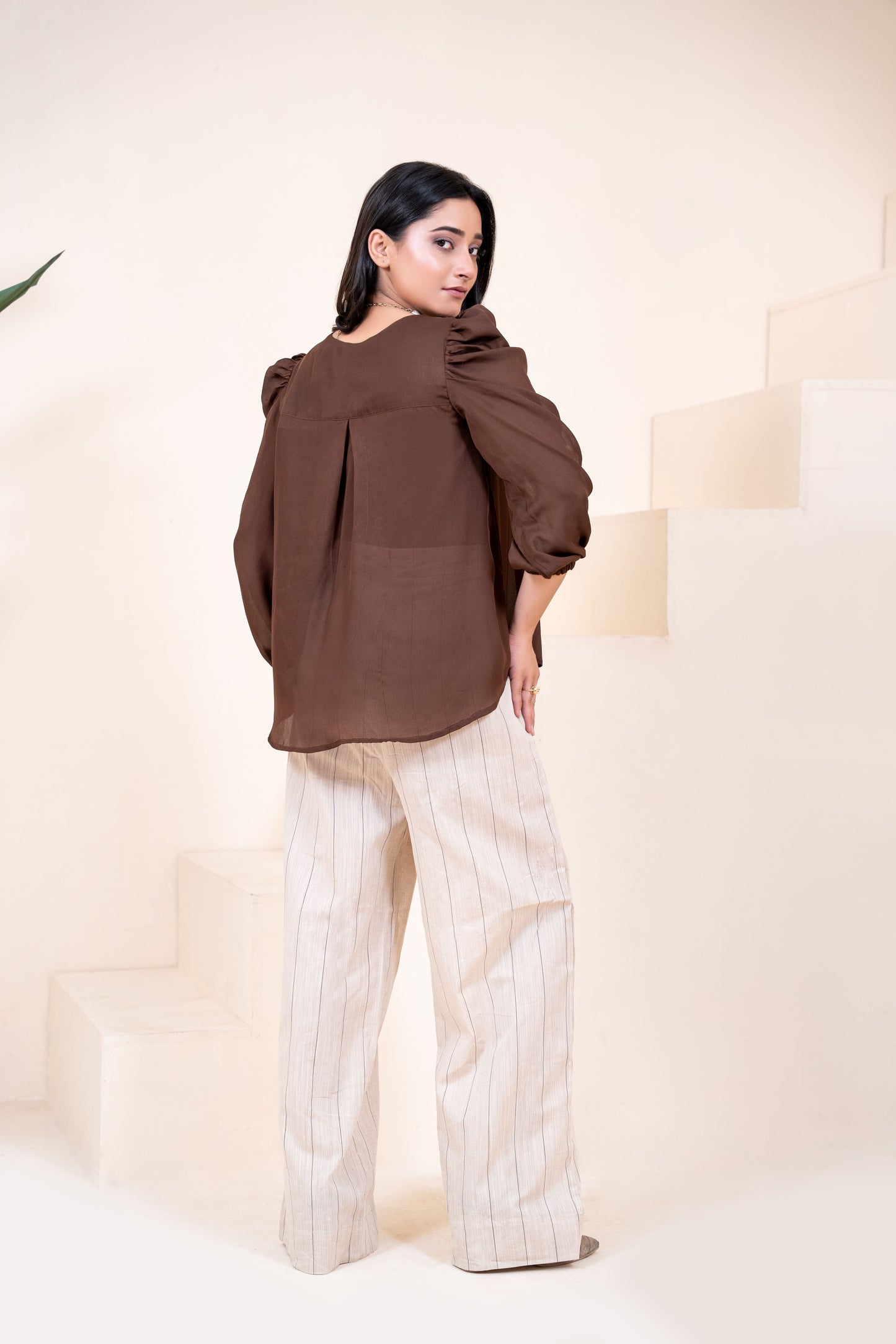 Espresso Artisan Blouse