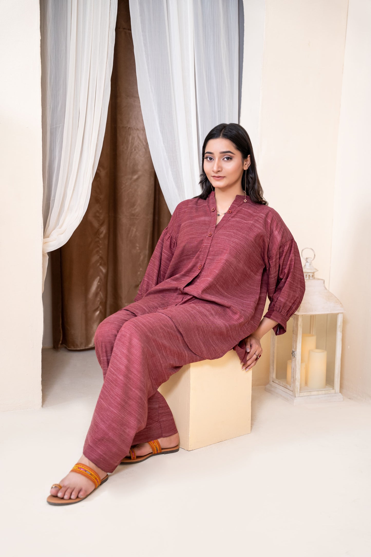 The Sienna Slub Relaxed Set