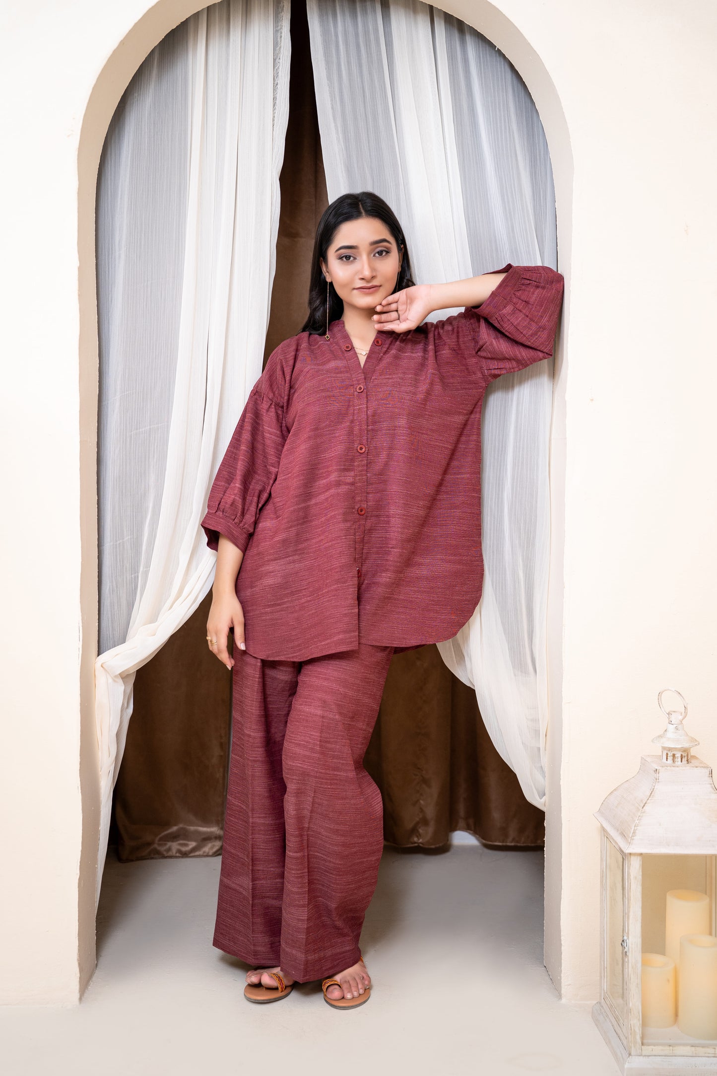 The Sienna Slub Relaxed Set