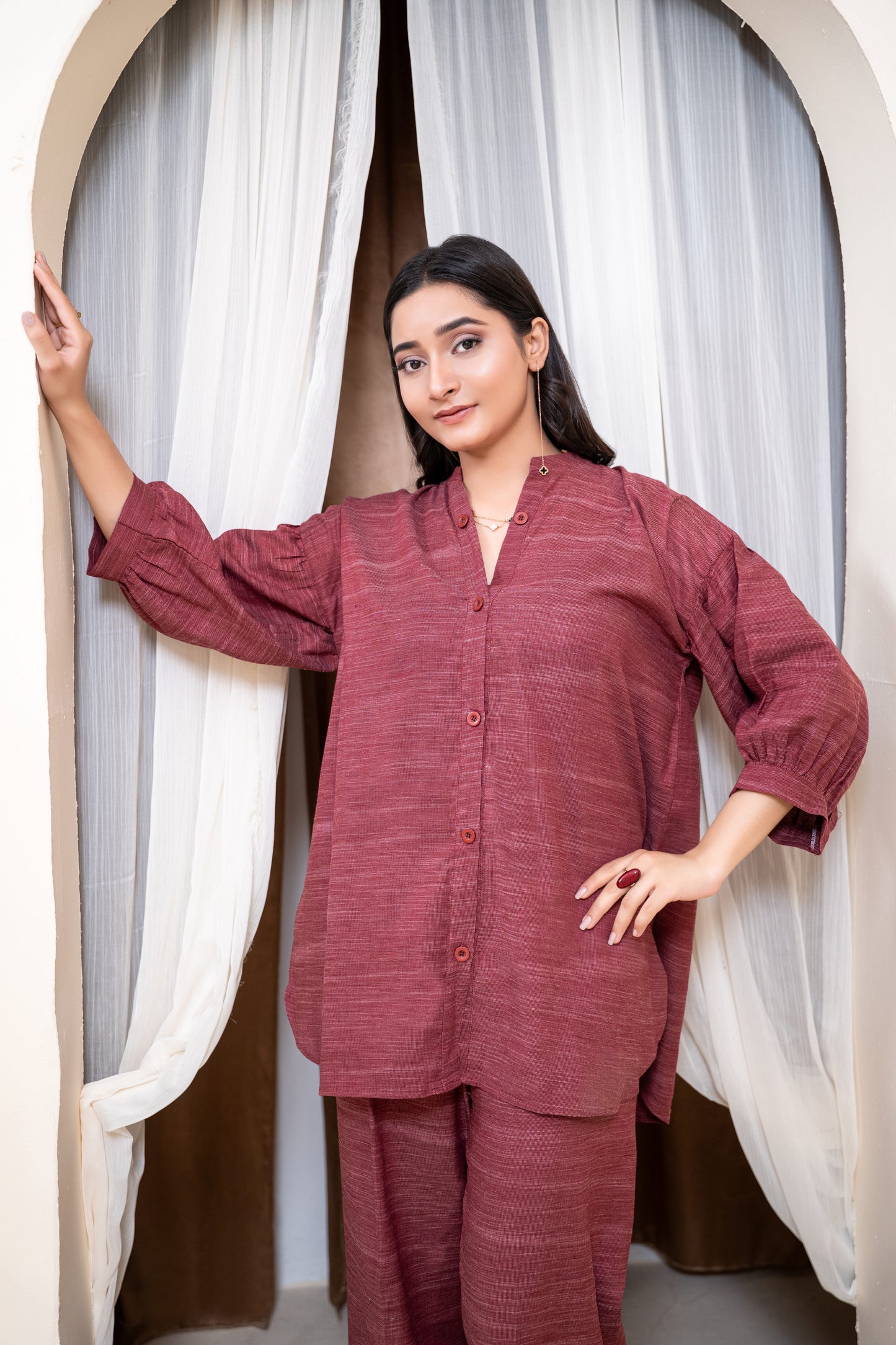 The Sienna Slub Relaxed Set