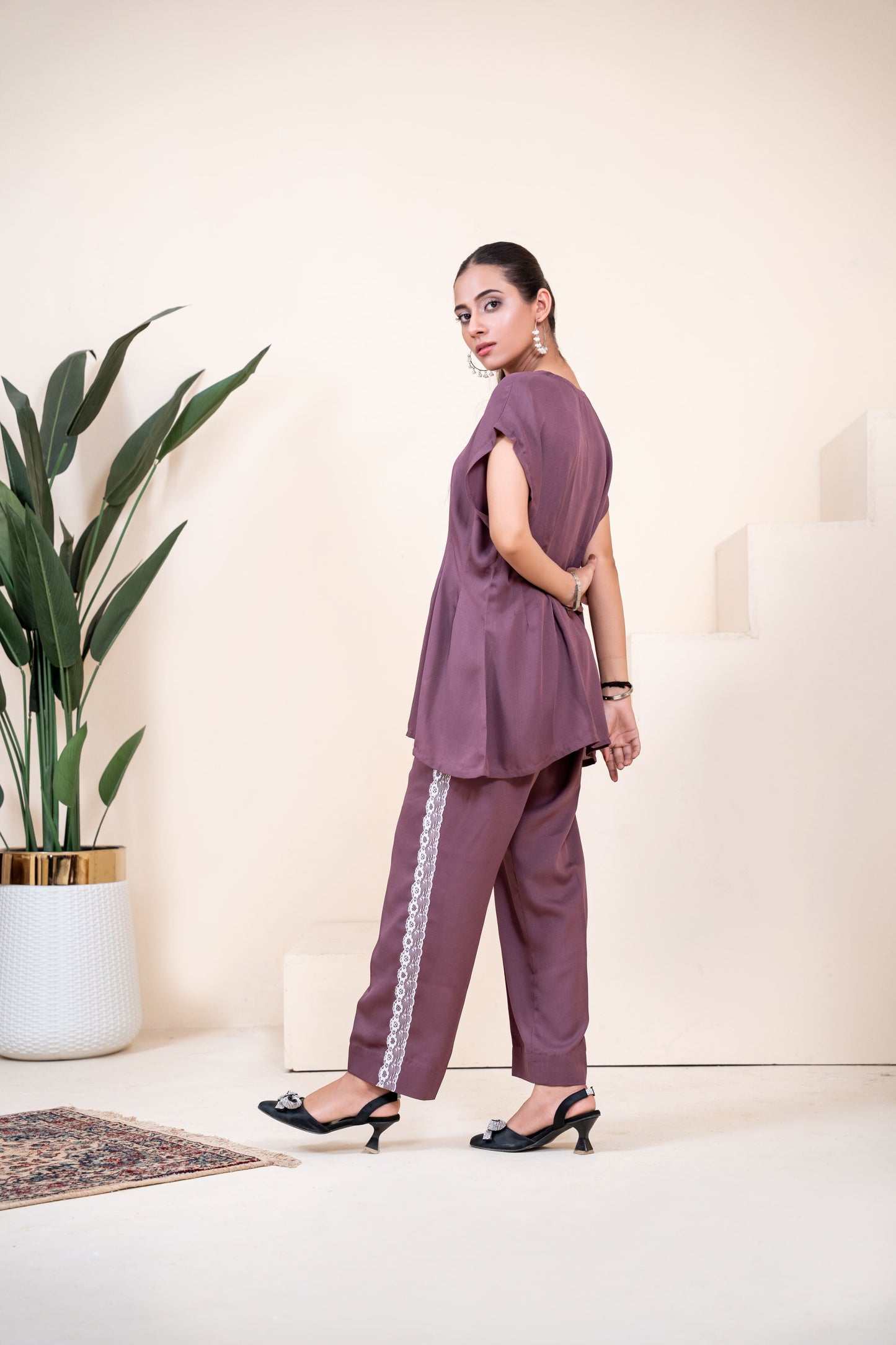 The Mulberry Lace-Inlay Co-ord