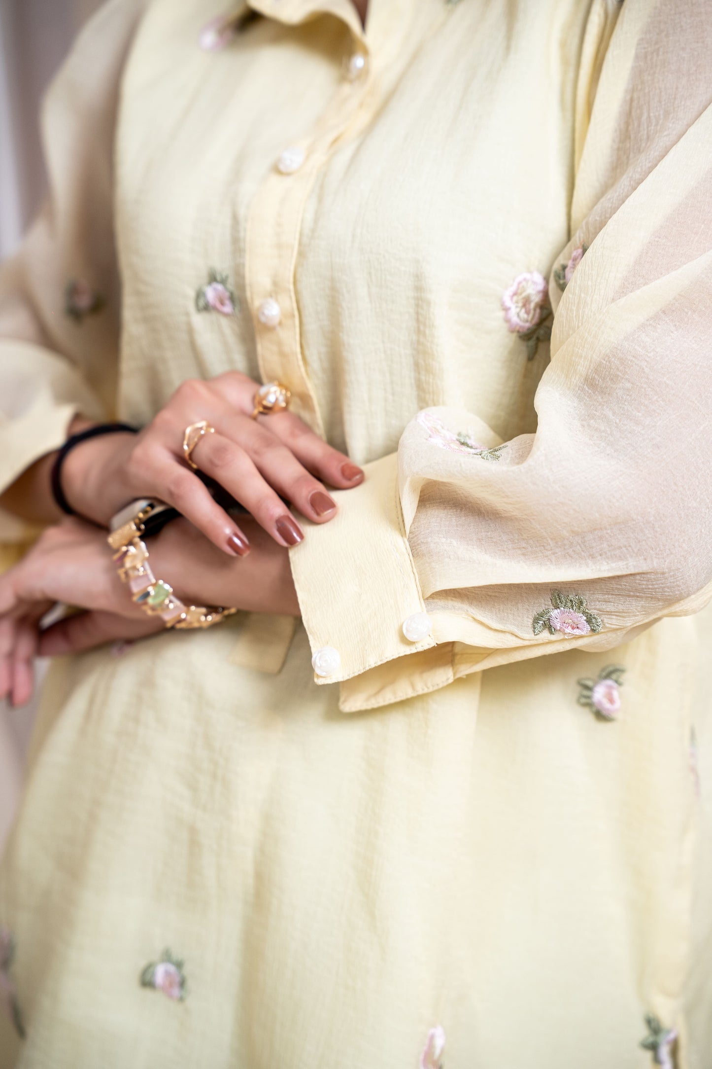 Primrose Organza Fusion Tunic